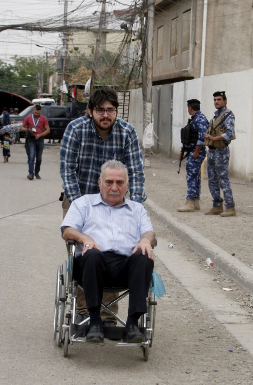 People in the Kurdistan Region and Iraq vote in the parliamentary elections across the country. (Photo: AFP)